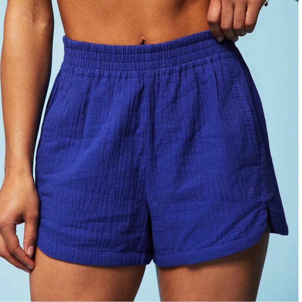 Soft blue shorts